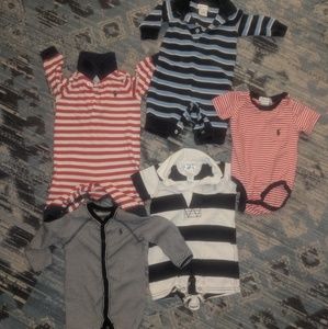 5 Ralph Lauren baby outfits size 3 month